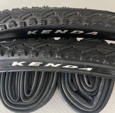 2 Copertoni KENDA citybike 700x35C nero + 2 Camere d'aria per Bici 28"