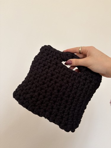 Borsa realizzata mano con - a,