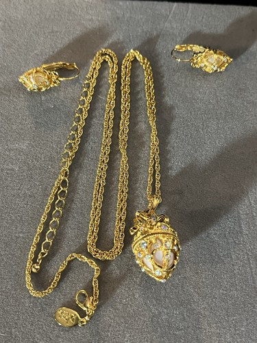 Set orecchini collana ciondolo