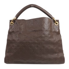 Borsa a mano Louis Vuitton LV GHW Artsy MM M93447 Monogram Empreinte marrone