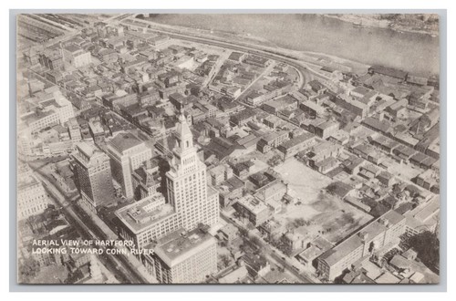 Cartolina hartford downtown - cartolina,