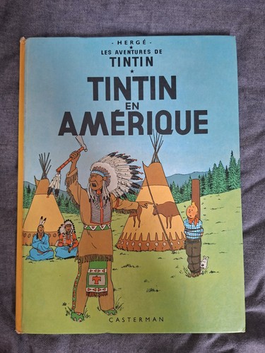 Tintin amérique casterman - tintin, en