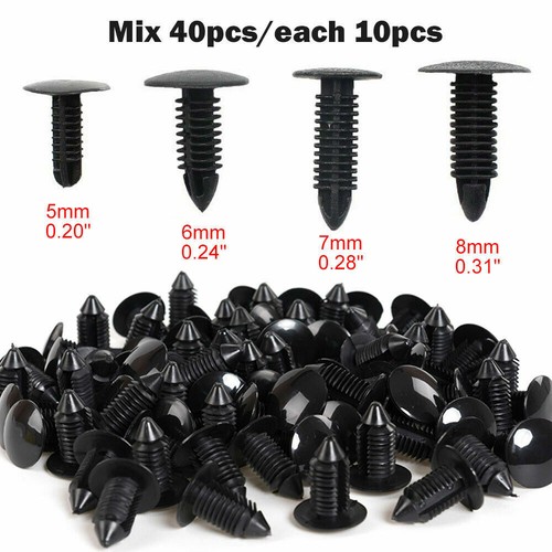 Kit clip plastica assortimento