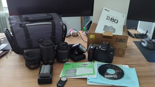 Nikon dslr d80 starter kit - d80,