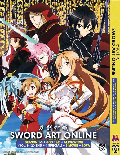 Sword art online season - online, +