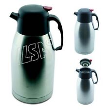 CARAFFA TERMICA THERMOS DA 2 LITRI IN ACCIAIO INOX - EROGATORE A PULSANTE