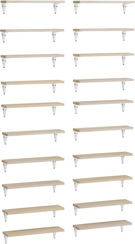 Set mensole parete - set, 20