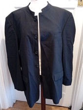 Blazer imbottito nero uomo