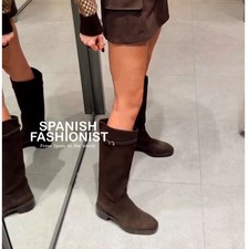 ZARA WOMAN FW25 BROWN LOW