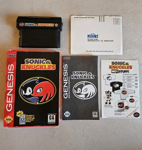 Sonic knuckles sega genesis - sonic,