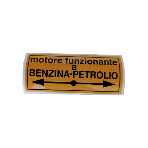 Adesivo serbatoio benzina - adesivo,