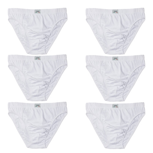 Slip uomo bianco 100 - cotone, 6