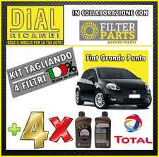Kit Tagliando+4LT OLIO FIAT