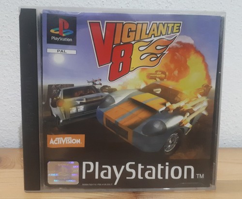 Ps1 playstation vigilante 8 - ps1, 1-