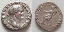 ROME * DENIER de VESPASIEN 69/79 - R / Concordia 3,02gr ARGENT