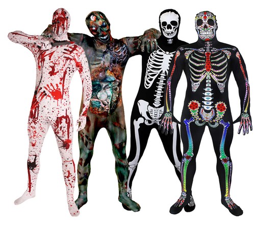 Tute pelle halloween adulti - di,