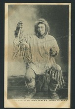 c1902 RPPC Nativo Eschimese