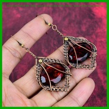 Orecchini goccia avvolti filo