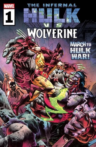Infernal hulk wolverine - wolverine, #