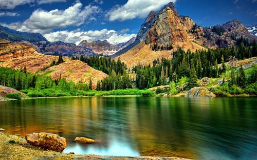Adesivo nature mountains - nature,