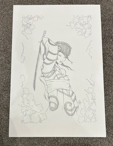 Lee garbett original art - garbett,
