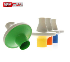 100 Filtri per Spirometria Antibatterici Antivirali con Boccaglio Integrato
