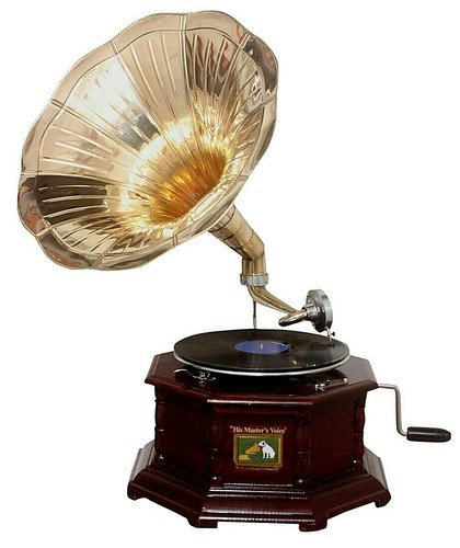 Replica gramophone player - gramophone,
