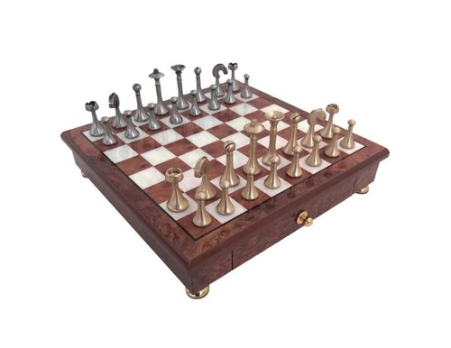 Italfama set scacchi - in, ottone