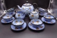 Servizio ceramica thè per 8