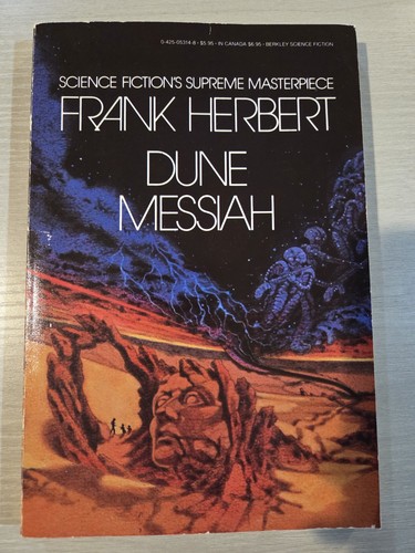 1982 dune messiah - messiah, berkley