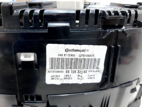 9812032380 instrument cluster