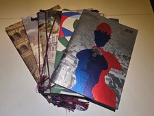 Lotto di 6 calendari storici