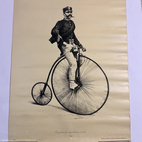 Poster carabinieri ciclista - poster,