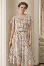 Abito midi donna vintage anni