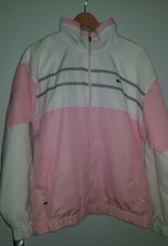 Lacoste tracksuit pink white rare vintage
