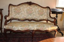 salotto antico stile barocco