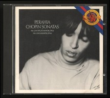 CBS RECORDS cd MURRAY PERAHIA chopin sonatas FREDERIC CHOPIN