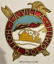 LA VILLA DOLOMITI ALTA BADIA HOTEL DOLOMITI DIST. PUBBLICITARIO SCI MONTAGNA