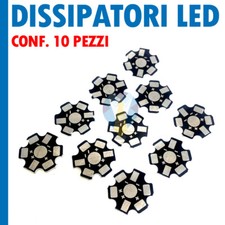 Dissipatore di calore in alluminio per chip diodi LED da 1W 3W 5W potenza aletta