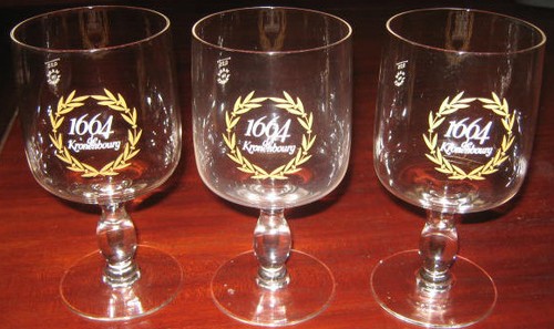 Beer glasses kronenbourg - glasses, "beer