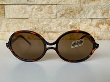 OCCHIALI DA SOLE OVALI VINTAGE TONDO TARTARUGA ACETATO FRANCESE...