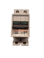Legrand interruttore magnetotermico 2P 6A 6kA 380V art. 01933 usato