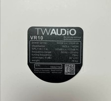 4 pezzi ricambio Tw audio
