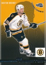 2003-04 Pacific Invincible ESECUTORE IN PRIMO PIANO #3 JOE THORNTON - Boston Bruins