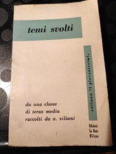 TEMI SVOLTI DA UNA CLASSE DI