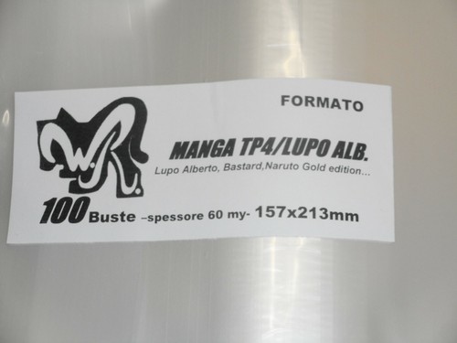 100 buste manga - wr,
