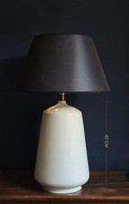 Lampada da Tavolo Vintage in Ceramica Smaltata  | Design Italiano, anni 60-70