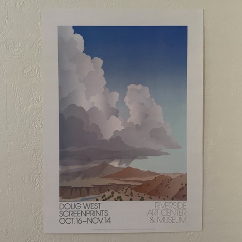 Poster mostra firmato - a, mano