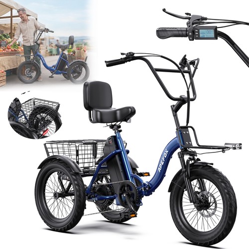 Triciclo elettrico pieghevole