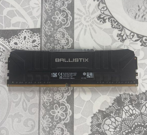 Ram crucial ballistix 16gb - ram,
